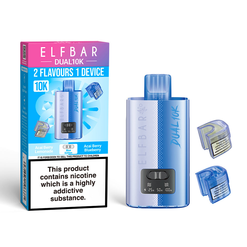 elf bar vape uk Elf Bar Dual 10K Prefilled Vape Kit main image 0