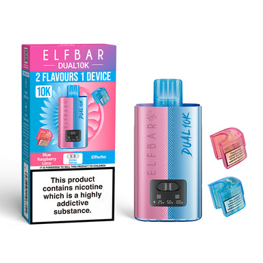 Elf Bar Dual 10k Disposable Vape Kit | Shop Now  Vapor Shop Direct