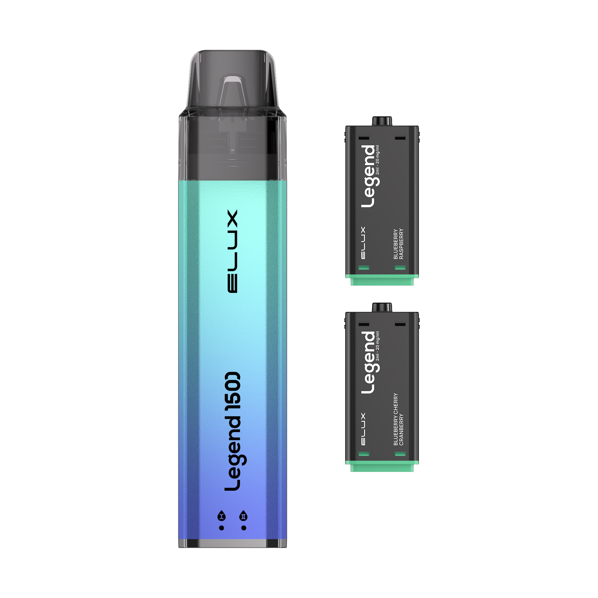 Elux Legend 1500 Prefilled Vape Kit - Blueberry Edition