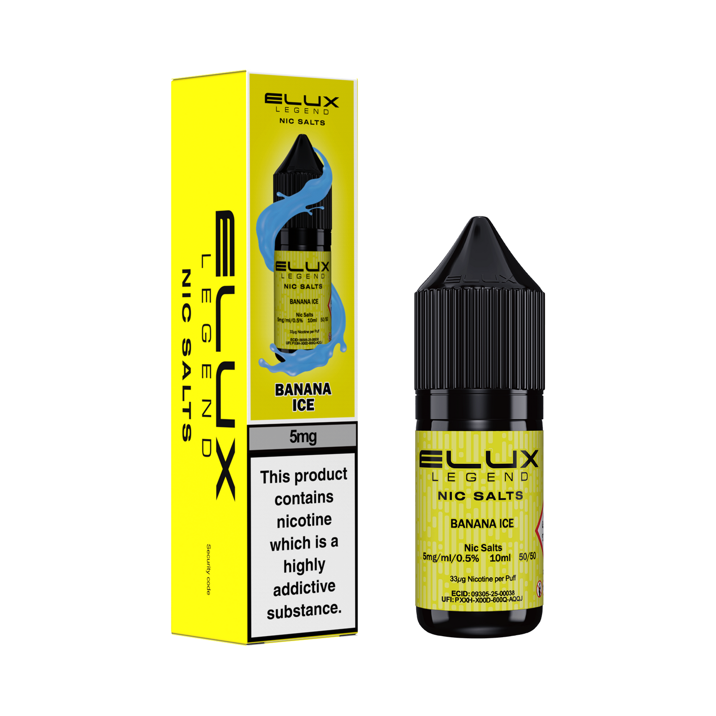 Elux Legend Banana Ice 10ml Nic Salt