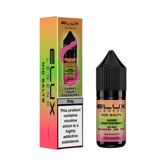 Elux Legend Cherry Sour Raspberry 10ml Nic Salt