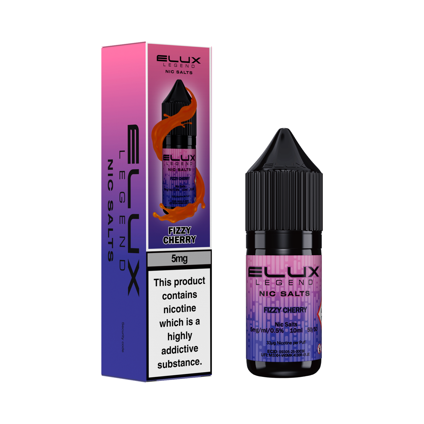 Elux Legend Fizzy Cherry 10ml Nic Salt