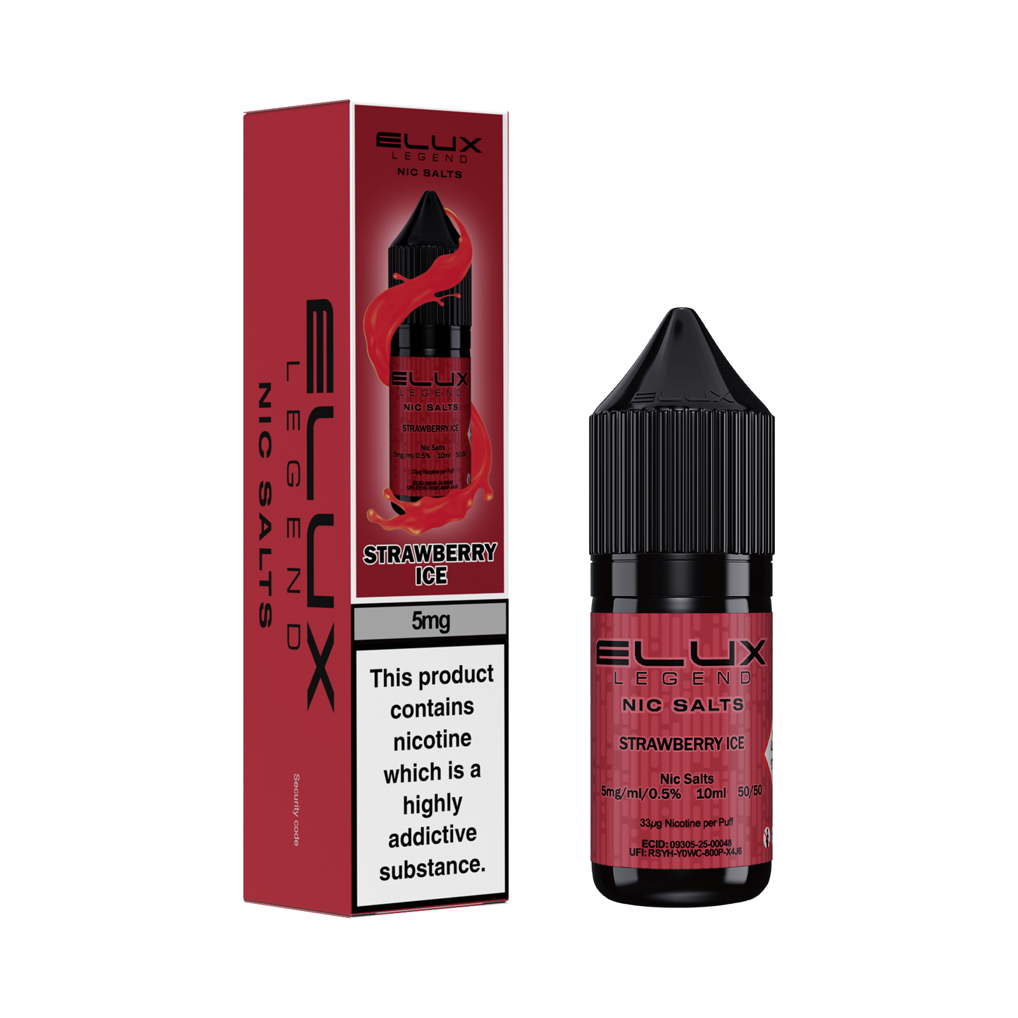 Elux Legend Strawberry Ice 10ml Nic Salt