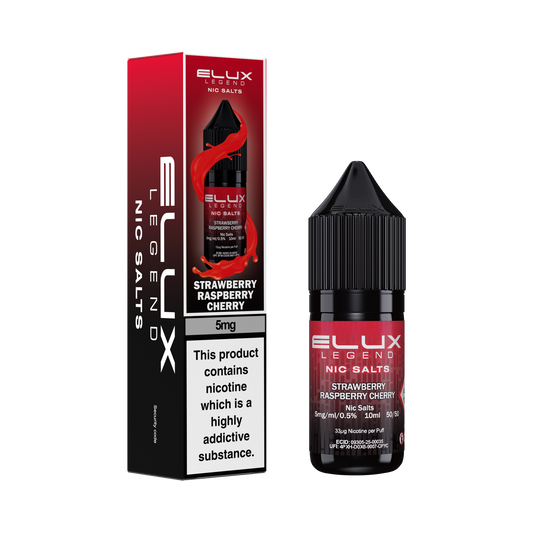 Elux Legend Strawberry Raspberry Cherry 10ml Nic Salt