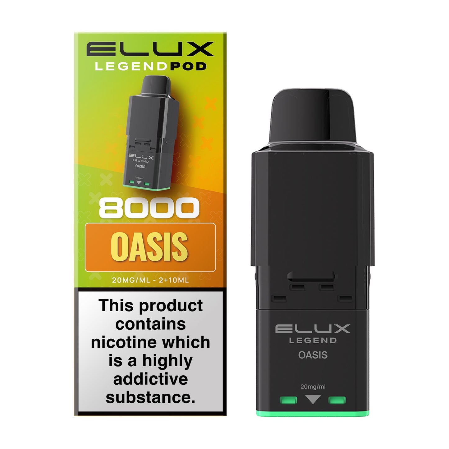 Elux Legend 8000 Prefilled Pods - Oasis