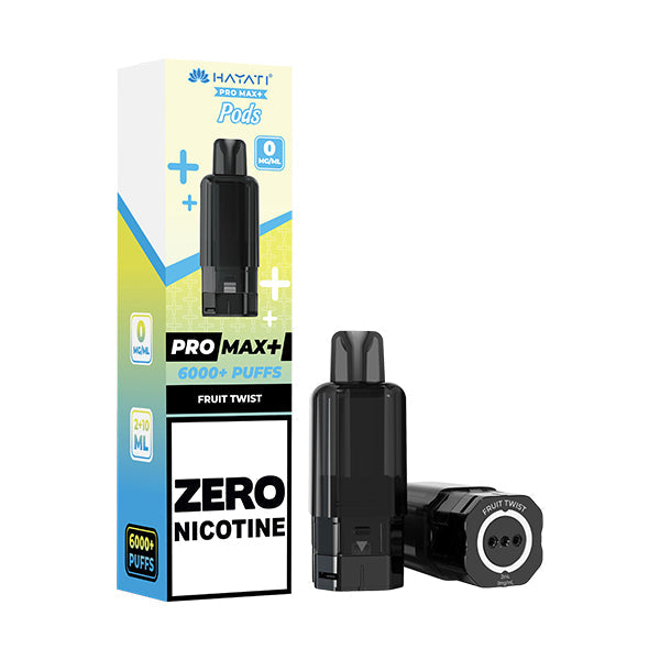 Hayati Pro Max 6000 + Prefilled Pod ZERO NICOTINE - Fruit Twist