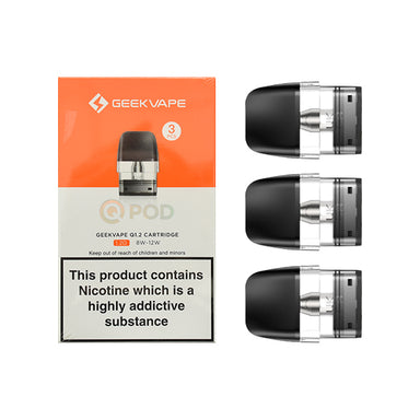 Geekvape Q Series Replacement Pods 3 Pack  Vapor Shop Direct