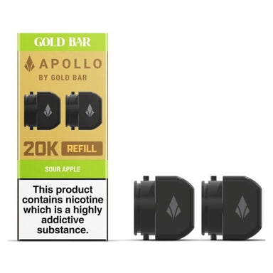 Gold Bar Apollo Prefilled Pods - 2PK  Vapor Shop Direct