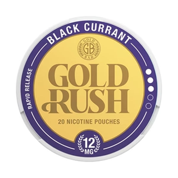 Gold Rush Black Currant Nicotine Pouches