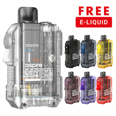 Aspire Gotek X Pod Vape Kit – Vapor Shop Direct