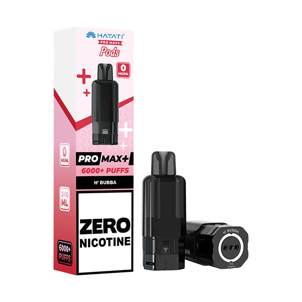Hayati Pro Max 6000 + Prefilled Pod ZERO NICOTINE - H` Bubba