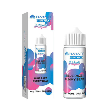Hayati Pro Max Blue Razz Gummy Bear 100ml Shortfill – Vapor Shop Direct