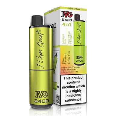 IVG 2400 4in1 Rechargeable Pod Kit Success Long-Lasting Flavor | Vapor Shop Direct IVG 2400 4in1 Rechargeable Pod Kit Success Long-Lasting Flavor | Vapor Shop Direct