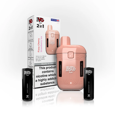 ivg air 4 in 1 not charging IVG AIR 4-in-1 Black Vape Kit main image 0