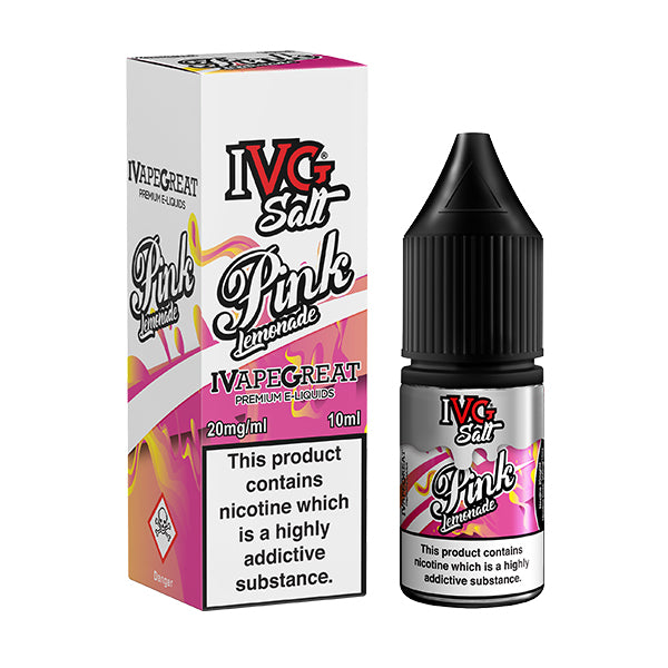 Pink Lemonade IVG Nic Salt E-Liquid