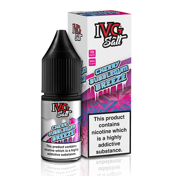 Cherry Bubblegum Breeze IVG Nic Salt E-Liquid