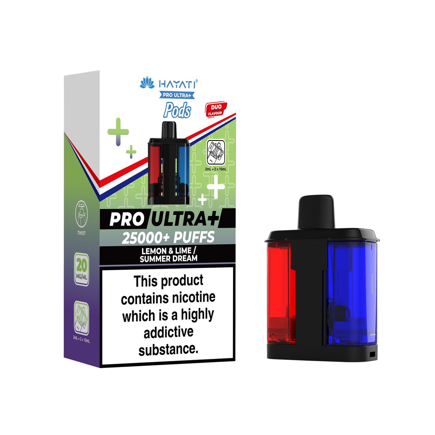 Hayati Pro Ultra + 25k Pods