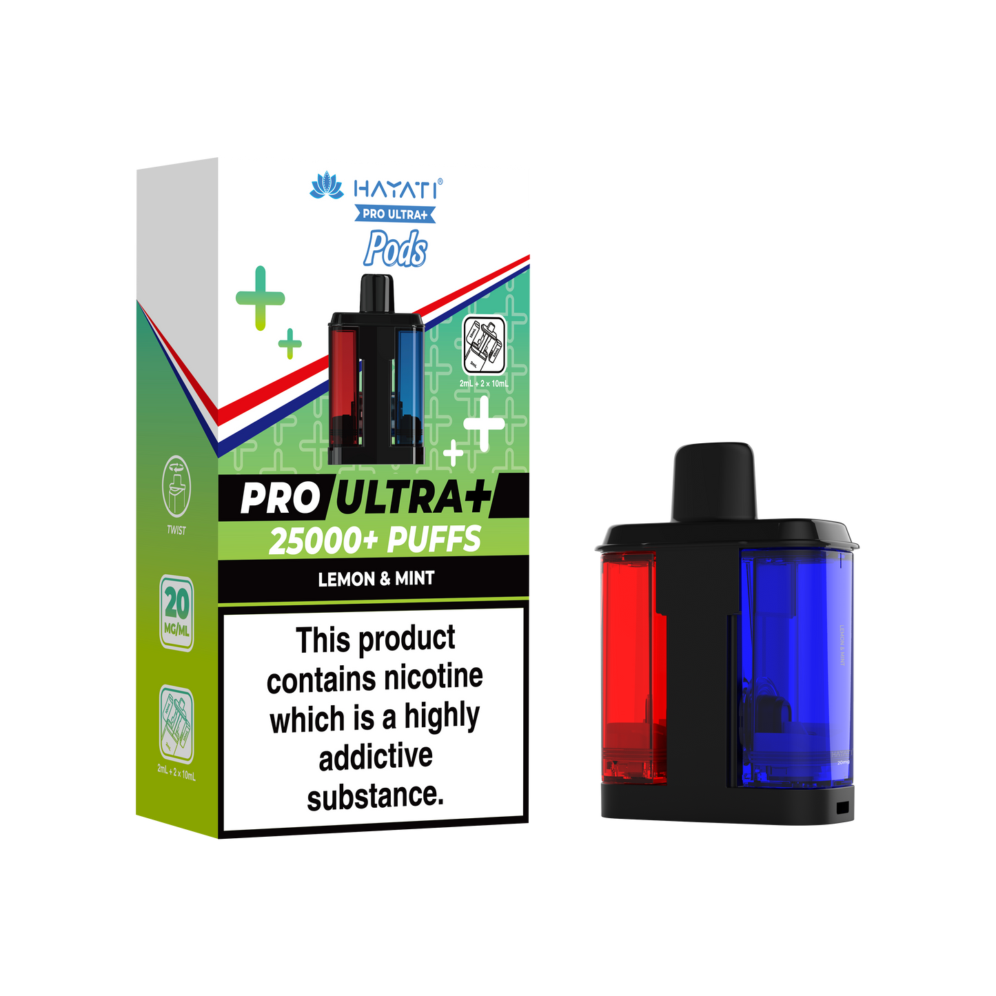 Hayati Pro Ultra + 25k Pods