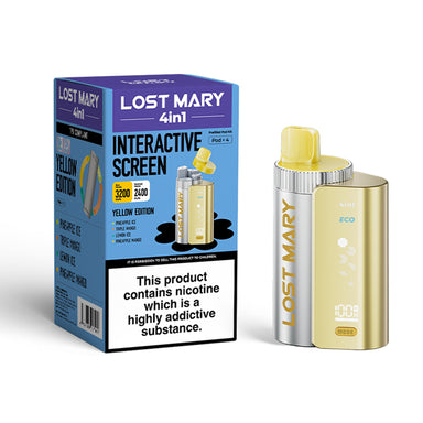 Lost Mary 4in1 Prefilled Vape Kit Vapor Shop Direct Lost Mary 4in1 Prefilled Vape Kit Vapor Shop Direct