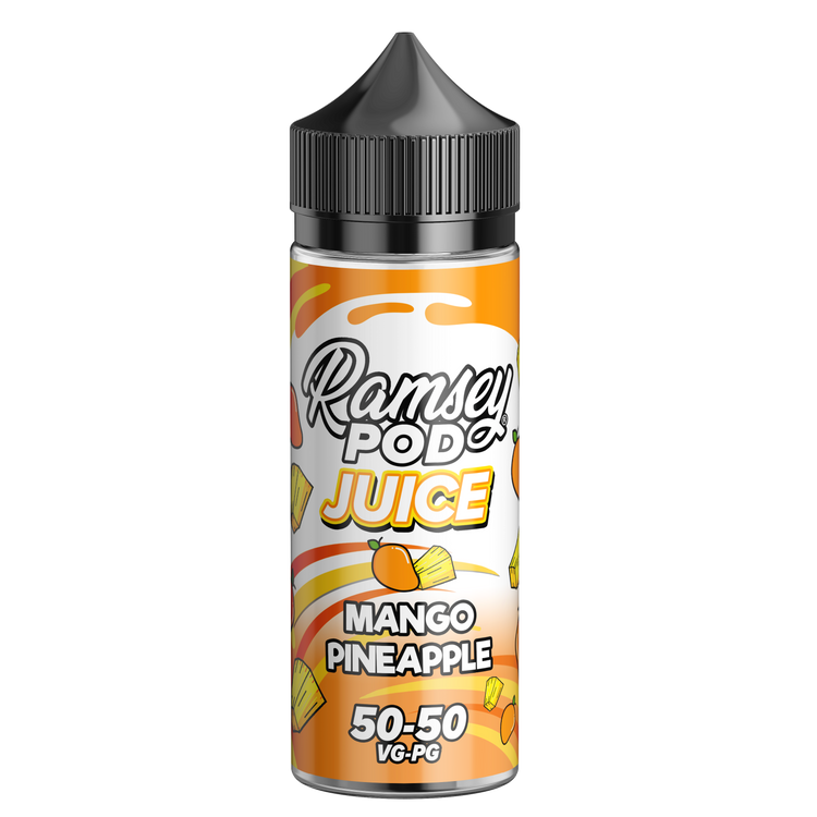 Ramsey Pod Juice Mango Pineapple 100ml Shortfill Vapor Shop Direct Ramsey Pod Juice Mango Pineapple 100ml Shortfill Vapor Shop Direct