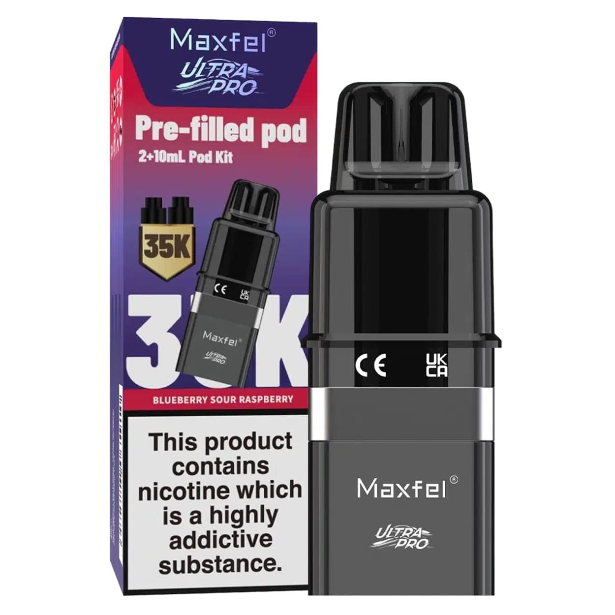 Maxfel Ultra Pro Prefilled Pod 35k