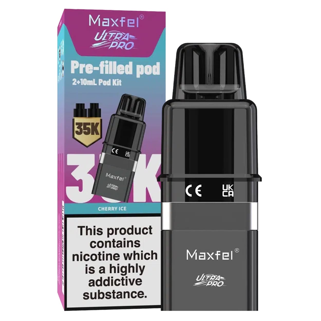 Maxfel Ultra Pro Prefilled Pod 35k