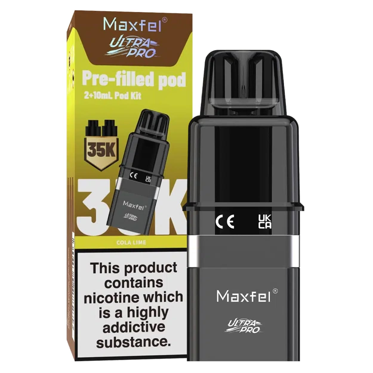 Maxfel Ultra Pro Prefilled Pod 35k