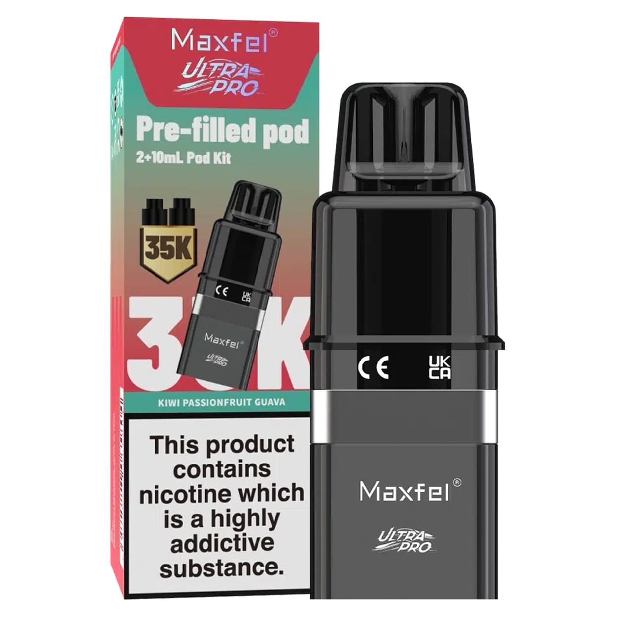 Maxfel Ultra Pro Prefilled Pod 35k