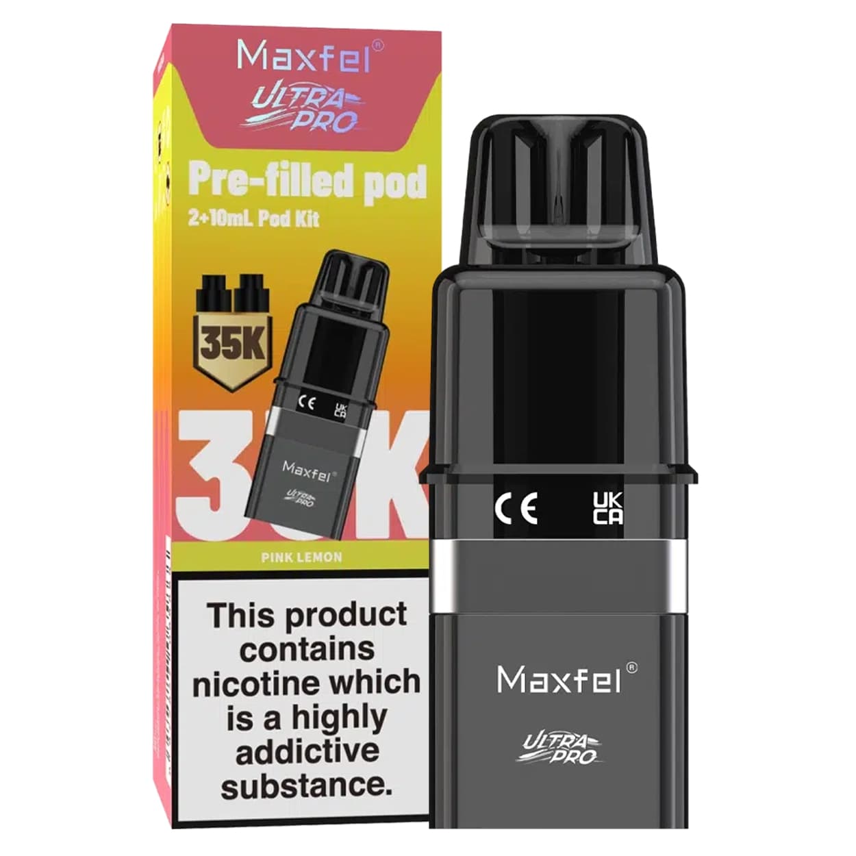 Maxfel Ultra Pro Prefilled Pod 35k