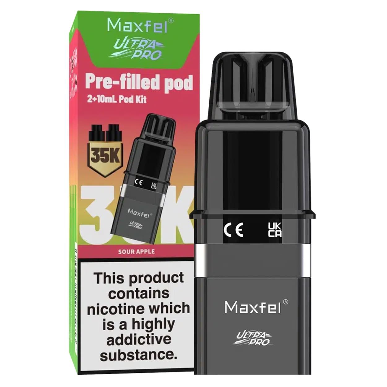 Maxfel Ultra Pro Prefilled Pod 35k