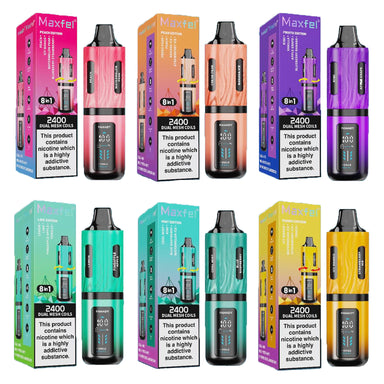 Maxfel Legend 2400 8-in-1 Disposable Vape Device | Long-Lasting