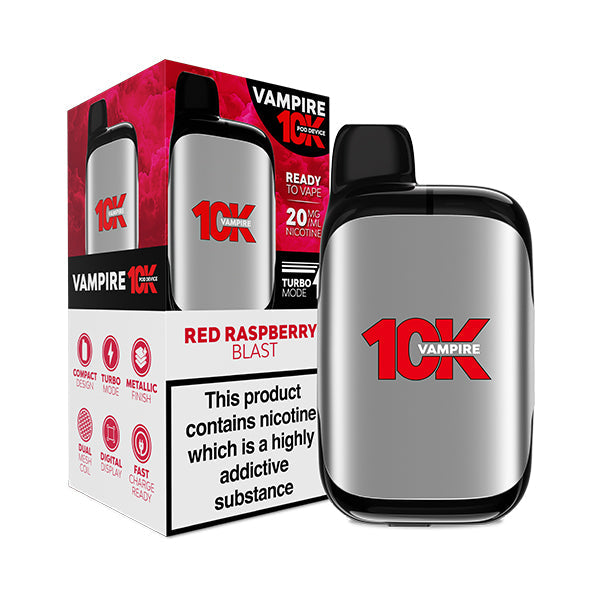 Vampire Vape 10K Prefilled Pod Kit - Red Raspberry Blast