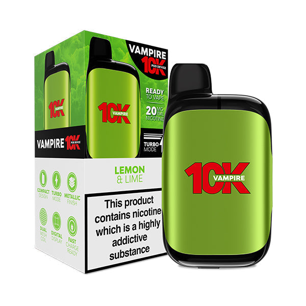 Vampire Vape 10K Prefilled Pod Kit - Lemon & Lime