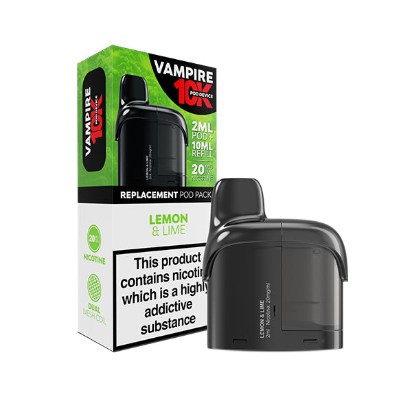 Vampire Vape 10K Prefilled Pods - Lemon & Lime