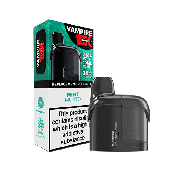 Vampire Vape 10K Prefilled Pods - Mint Mojito