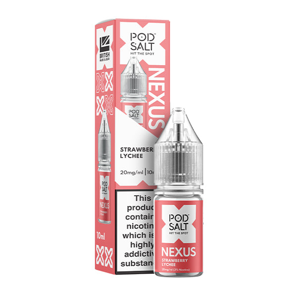 Pod Salt Nexus Strawberry Lychee 10ml Nic Salt