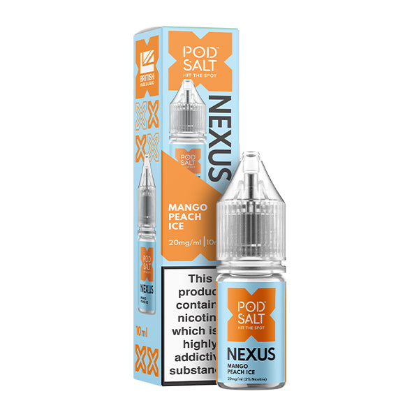 Pod Salt Nexus Mango Peach Ice 10ml Nic Salt