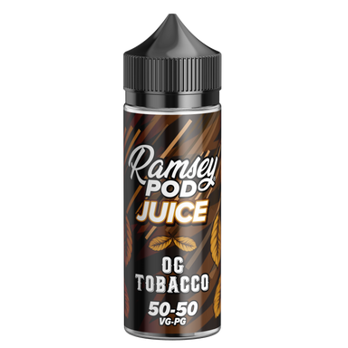 Ramsey Pod Juice OG Tobacco 100ml Shortfill Vapor Shop Direct Ramsey Pod Juice OG Tobacco 100ml Shortfill Vapor Shop Direct