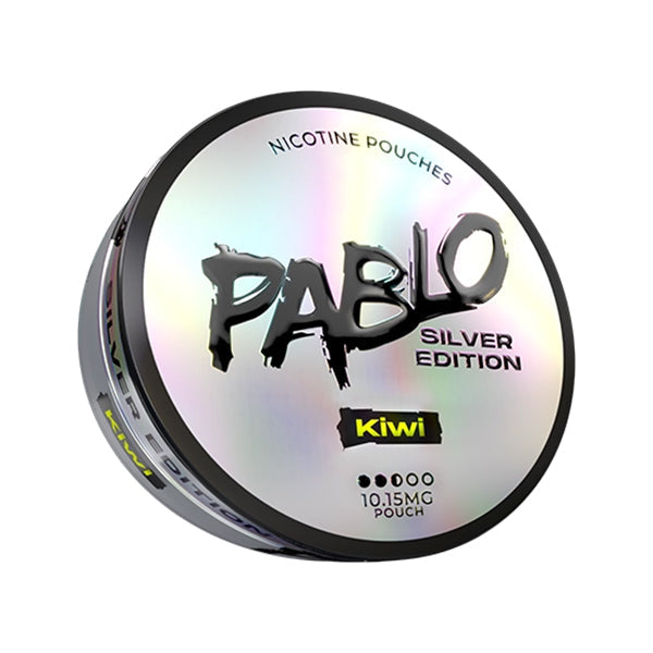 Pablo Silver Edition Nicotine Pouches 10mg - Kiwi