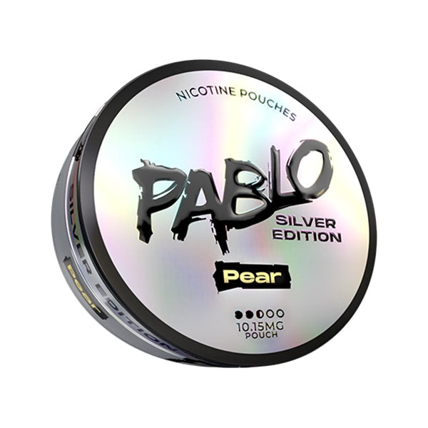 Pablo Silver Edition Nicotine Pouches 10mg - Pear