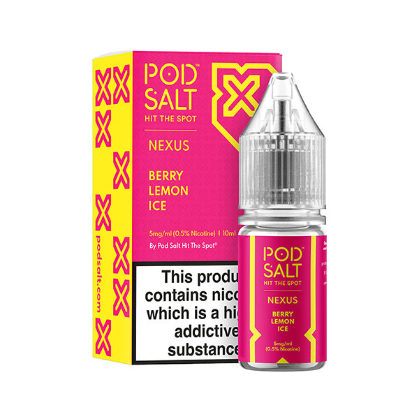 Pod Salt Nexus: Berry Lemon Ice 10ml Nic Salt