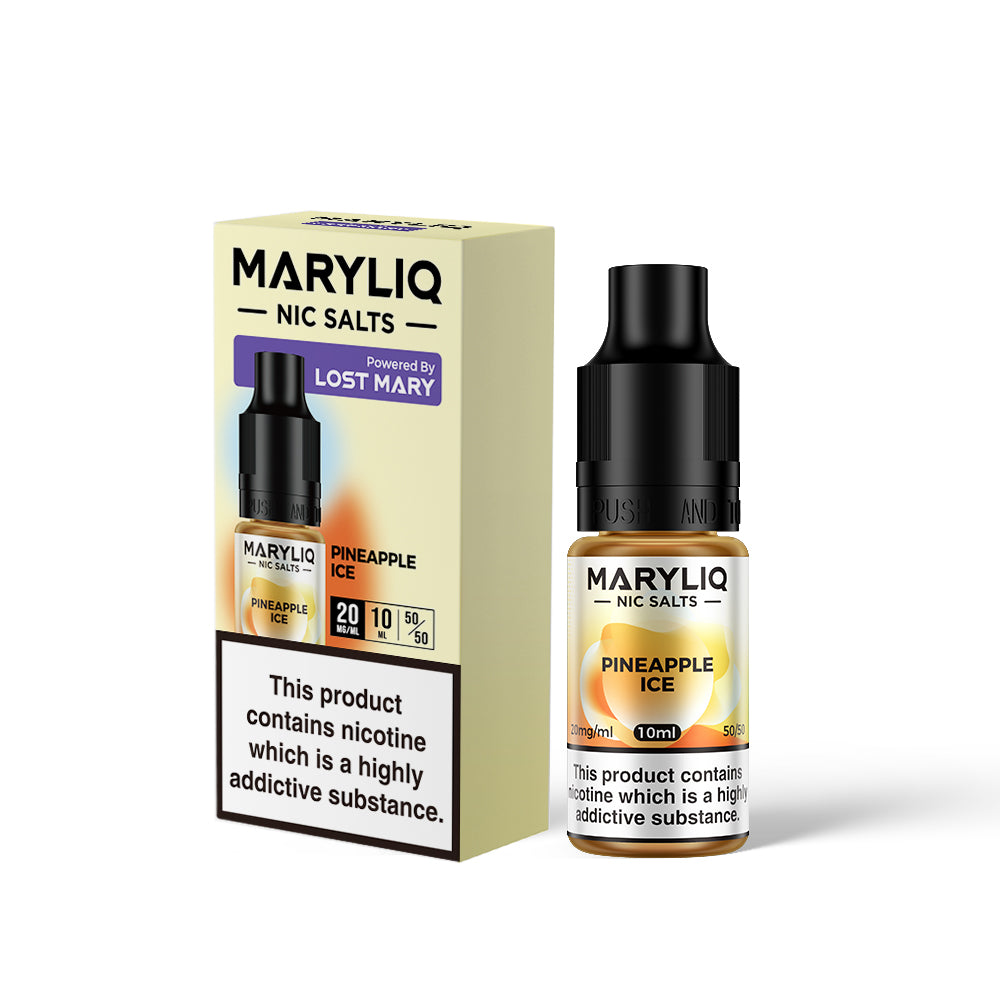 Lost Mary Maryliq Pineapple Ice 20mg 10ml Nic Salt