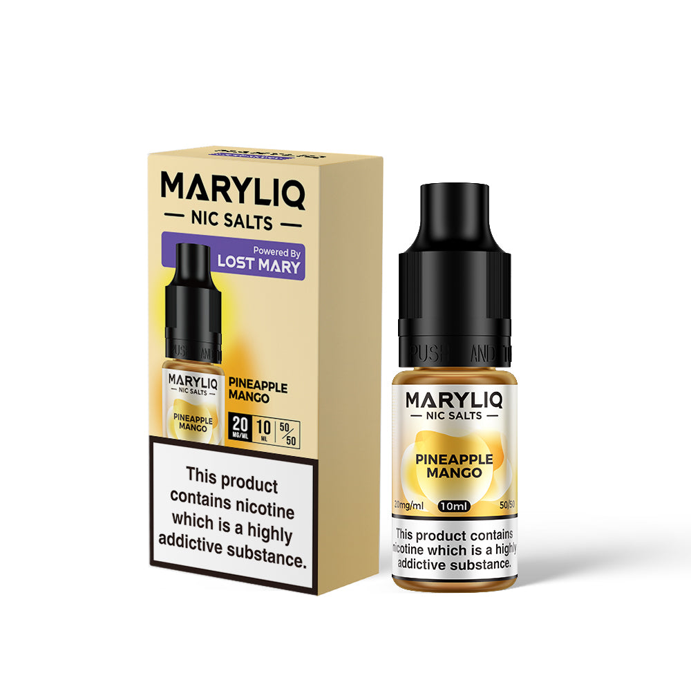 Lost Mary Maryliq Pineapple Mango 10ml Nic Salt