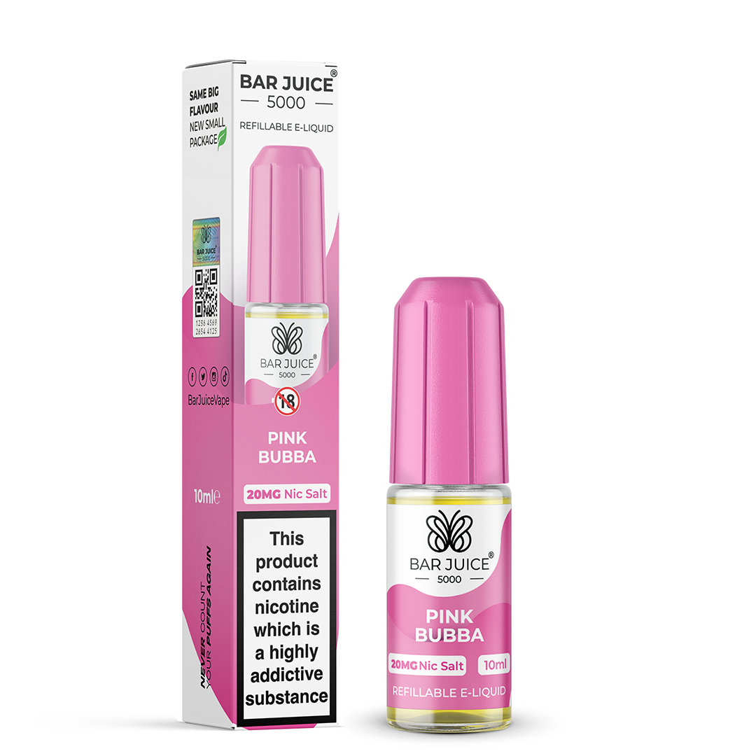 Pink Bubba Nic Salt by Bar Juice 5000 - 20mg
