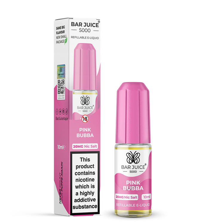 Bar Juice 5000 Pink Bubba 10ml Nic Salt