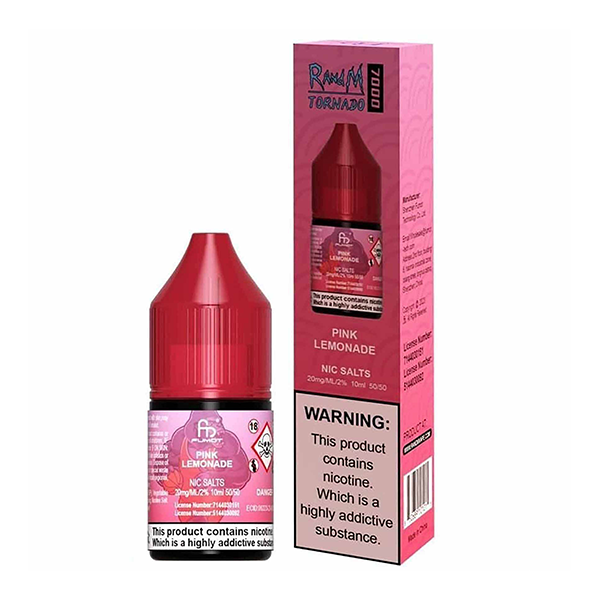 Pink Lemonade RandM 7000 Nic Salt 10ml