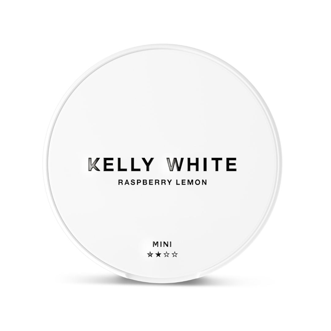 Kelly White Nicotine Pouches - Raspberry Lemon
