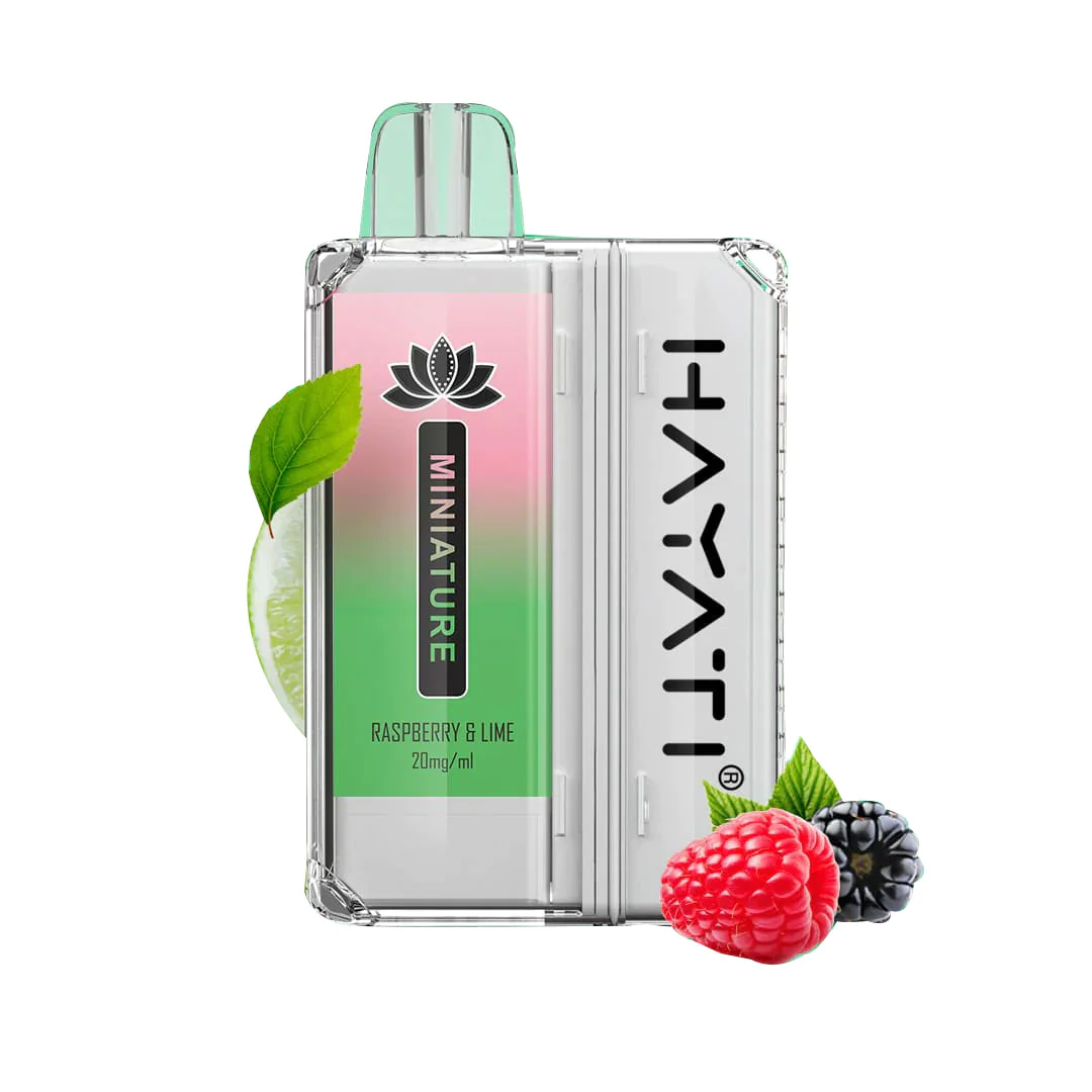 Hayati Miniature 600 Pod Kit - Raspberry Lime