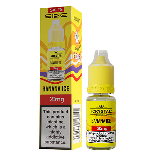 SKE Crystal V2 Banana Ice 10ml Nic Salt