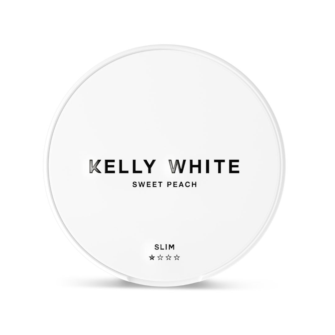 Kelly White Nicotine Pouches - Sweet Peach